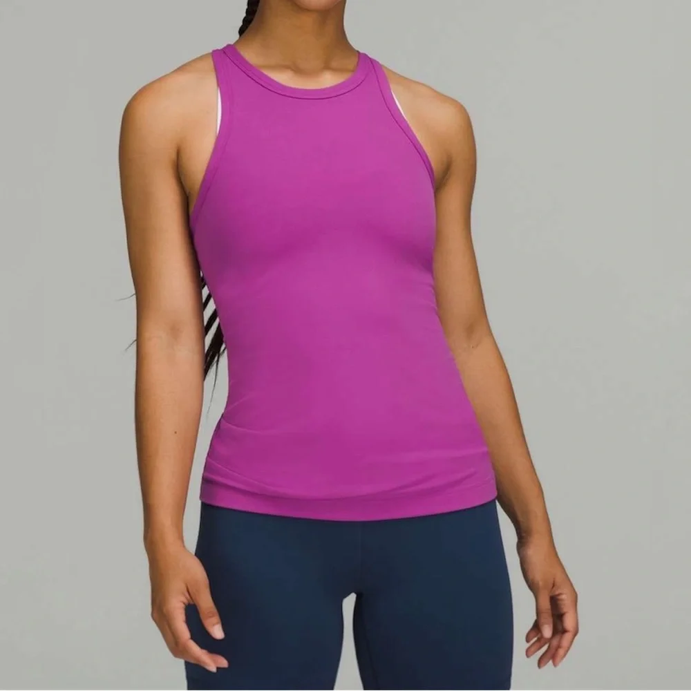 Lululemon Align Hip-Length Racerback Tank Top•Vivid Plum💜 - Picture 2 of 11